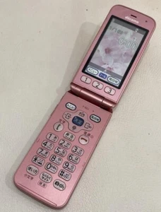Fujitsu F-02J TELEFONO FLIP ROSA SBLOCCATO GIAPPONE ANDROID SENZA SIM - Foto 1 di 7