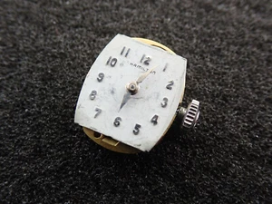 VINTAGE 16.5MM HAMILTON WRIST WATCH MOVEMENT CAL. 75 - RUNNING  - Picture 1 of 2