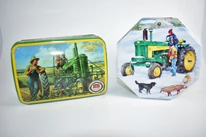 JOHN DEERE TRACTOR COLLECTION OPEN ROAD NEW AND 2007 JOHN DEERE CAN - Picture 1 of 9