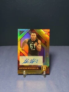 2020 Gold Standard Antoine Winfield Jr Rose Gold Auto RC #18/25 T.B. Buccaneers - Picture 1 of 6