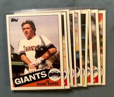 1985 Topps Baseball Cards - Pick Your Card