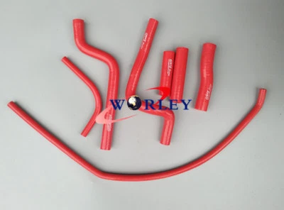 Manguera radiador silicona roja para HONDA CR500R 1991-2001 92 93 94 95 96 97 98 99 00 Foto 1 de 4