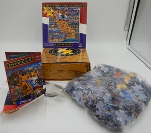 New Dowdle Best of Southern California 500 pcs Puzzle 19 1/4" x 26 5/8"-USA Made - Picture 1 of 5
