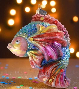 Jay Strongwater Coastal Fish Ornament SDH20138-230 - Picture 1 of 1