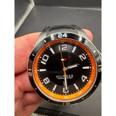 Tommy Hilfiger Men's Sport Blake Black Dial Watch TH.184.1.27.1271 Black Band - Image 1 of 4