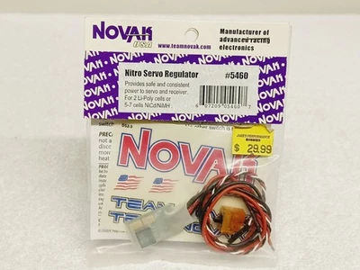 (NUEVO) SERVOREGULADOR NITRO VINTAGE NOVAK EE. UU. #5460 PARA VEHÍCULOS RC RARO Foto 1 de 4