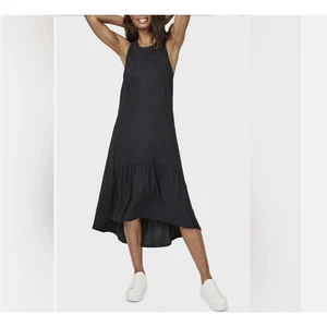 Sweaty Betty Kleid Explorer Ace Midi leicht schwarz Stufen Reise Gr. Medium - Bild 1 von 7