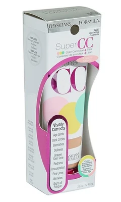 2 Pack Physicians Formula Super CC Color Correction + Care Light/Medium 6235 - Image 1 of 4