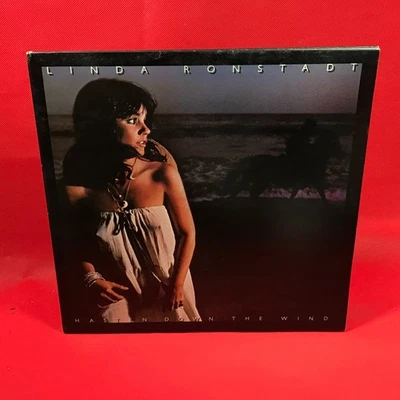 LINDA RONSTADT Hasten Down The Wind 1976 UK vinyl LP + INNER Asylum record ~ - Image 1 of 4