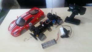 Tamiya TL-01 Chassis Ferrari 458 Challenge 1:10 RC Modell TL selten Vintage Rar - Bild 1 von 21