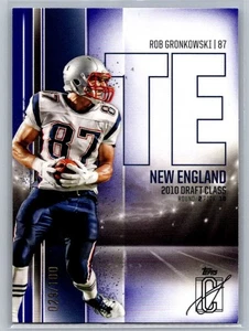 2025 Topps Signature Class Rob Gronkowski #34 029/100 - Picture 1 of 2