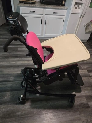 Silla de actividad Rifton mediana base Hi-Lo inclinable R850 asiento de resorte R851 850 alto/bajo Foto 1 de 4