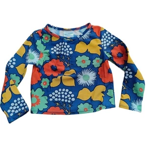 Marimekko for Target Größe 18 Monate Rash Guard Schwimmoberteil Kukkatori Blumenmuster - Bild 1 von 5