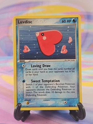 Pokemon TCG Hidden Legends Card | Luvdisc 40/101 Uncommon - Image 1 of 2