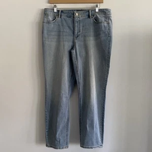 Talbots Jeans 14 Petite Slim Ankle Womens Slimming Stretch Five Pocket $89.50 - Picture 1 of 13