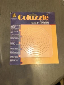 Coluzzle Circle Cutting System Nested Template scrapbooking supplies Provocraft - Picture 1 of 1