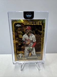 2024 Topps Gilded Collection - #69 Bryce Harper /99 - Picture 1 of 2