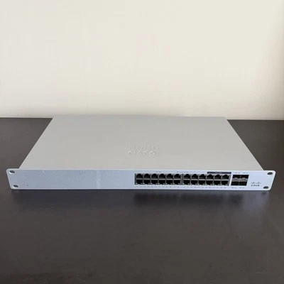 Cisco Meraki MS130-24X-HW 18GE + 6x(2.5GE) 370W PoE Switch *UNCLAIMED* - Image 1 of 3