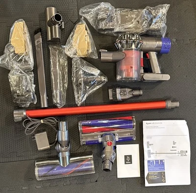 Aspiradora con varilla inalámbrica Dyson V6 Absolute níquel/rojo Foto 1 de 4