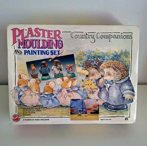 Country Companion Gipsform Set 1991 Gordon Fraser Vintage DIY Figuren - Bild 1 von 9