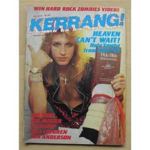 STRYPER KERRANG NO.109 MAGAZINE DEC 1985 ROBERT SWEET OF STRYPER ON COVER UK - Picture 1 of 1