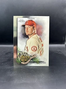 2022 Topps Allen & Ginter Chrome #35 Mike Trout - Picture 1 of 2