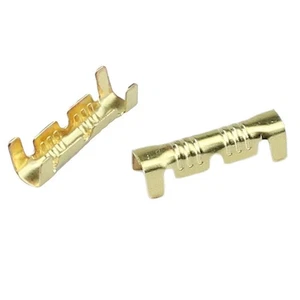 200 Stück 453U Typ Messing Crimpklemmen 0 5 mm 1 5 Quadrat Millimeter für Verd - Picture 1 of 10