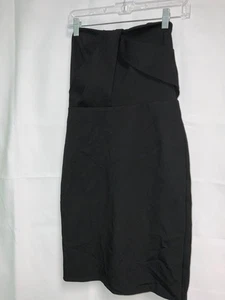 Ann Taylor Damen trägerloses (mit abnehmbaren Trägern) schwarzes Kleid, Größe 4 - Bild 1 von 3