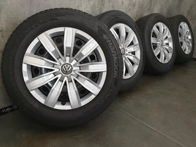 VW Tiguan 2 5NA Allspace Stahlfelgen Winterreifen 215/65 R 17 5QF601027_/G - Bild 1 von 4