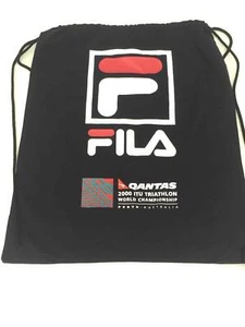 Fila Qantas 2000 ITU Triathlon World Championship Perth Backpack Drawstring Bag - Picture 1 of 3