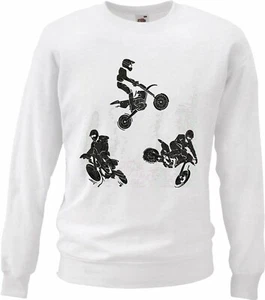 Sweatshirt MOTOCROSS SILHOUETTE 125CCM MOTO-CROSS FREESTYLE MOTOCROSS MOTORRAD - Bild 1 von 1