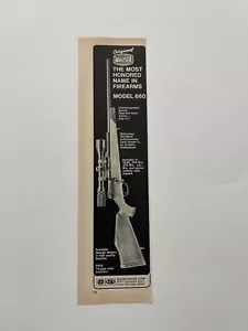 Pubblicità stampa fucile Mauser 660 1971 vintage - solo pubblicità - Foto 1 di 3