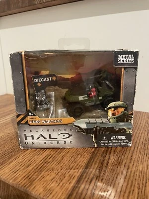 Megablocks HALO Universe 96995 UNSC WARTHOG Metal Series.  A9 Foto 1 de 4