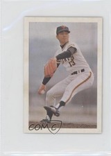 1978 NST Stamps Yomiuri Giants Thick Stock Menko-style Back