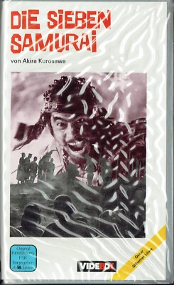 (VHS)  Videokassette - Die sieben Samurai - Toshiro Mifune, Takashi Shimura - Bild 1 von 4