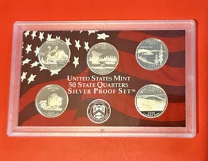 2005-s 50 State Quarters Silver Proof Set - Picture 1 of 4