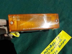 1991 mitsubishi truck right driver side front directional bumper 706a b30   - Picture 1 of 6