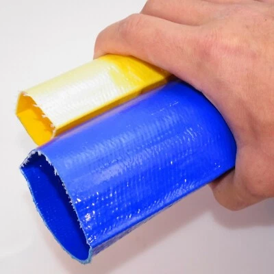 Layflat PVC Water Delivery Hose - Discharge Pipe Pump Lay Flat Irrigation