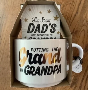 "Taza de café/tazón de sopa" NUEVO JUEGO DE 2 piezas (taza 18 cajas y letrero de caja 3x4") - Imagen 1 de 3