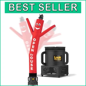 Eye-Catching 7ft Inflatable Tube Man with Durable Nylon and Weather-Proof Blower - Picture 1 of 8