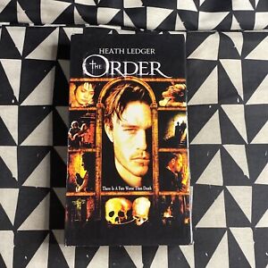 The Order  VHS Movie VCR Video Tape Used Heath Ledger Horror
