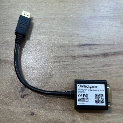 StarTech DP2VGA2 Display Port to VGA Video Adapter - Black - Image 1 of 3