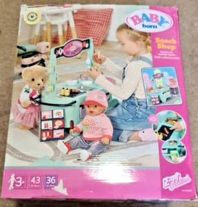 BABY born Snack Shop, Food Stand for Dolls with Cooking Sound Effects - Picture 1 of 7