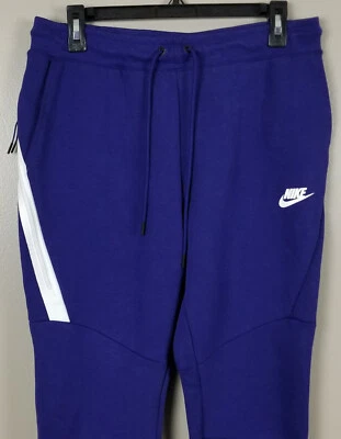 CALÇA DE MOLETOM JOGGER NIKE TECH FLEECE CONCORD ROXA 805162-590 (TAMANHO MÉDIO) - Imagem 1 de 4