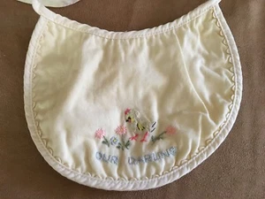 BIB Oco Our Darling Chick Chicken Vintage Baby embroidered clothing Reborn doll - Picture 1 of 5