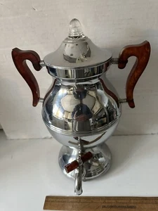 Vtg Lehman Brothers Kromaster #72 Coffee Maker Urn Electric Percolator Bakelite - Picture 1 of 13