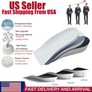 Orthopedic High Pad Height Increase Insoles Leg Length Discrepancy for Men Women - Picture 1 of 2