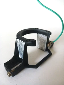 Hampton Bay & andere Deckenventilator Kugelhalterung Stahlguss mit grünem Draht sanft gebraucht G - Bild 1 von 5