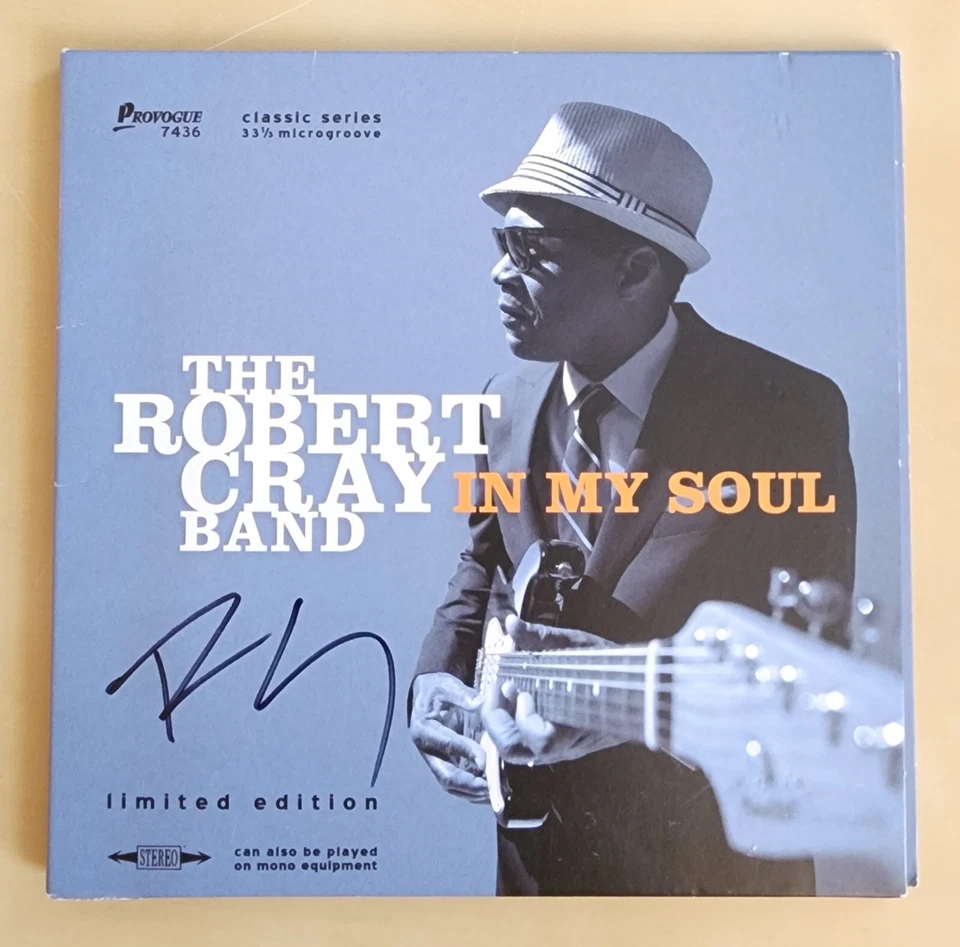 Robert Cray Signed In My Soul CD Cardboard Sleeve Legend RAD - Image 1 of 1