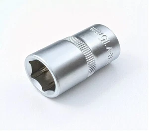 New Draper 3/8" Drive HI-TORQ 6 Point Shallow Socket Satin Finish Sizes 8-22mm - Picture 1 of 2